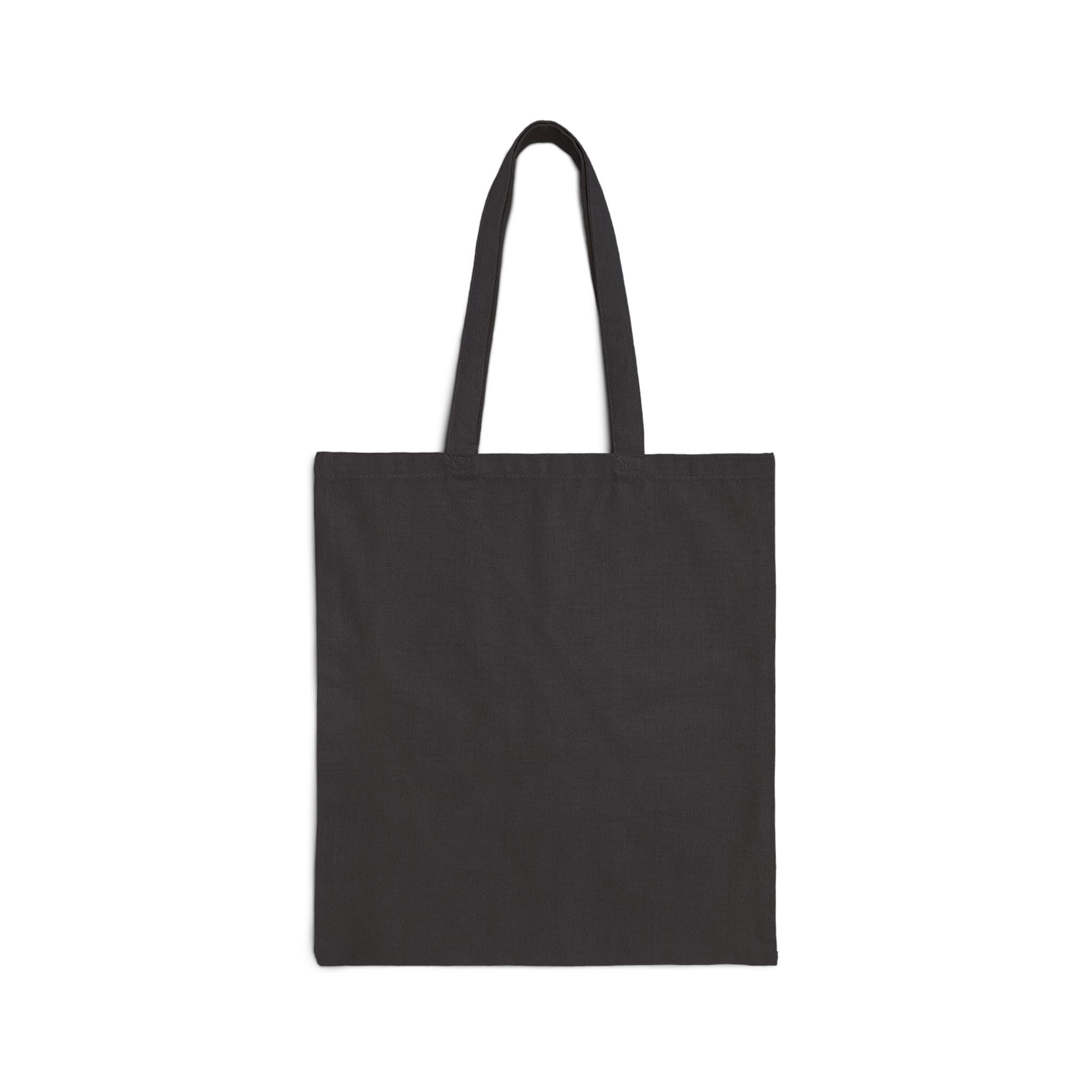 Driven by Bigger Goals Premium Cotton Canvas Tote Bag - Retro Floral Aesthetic