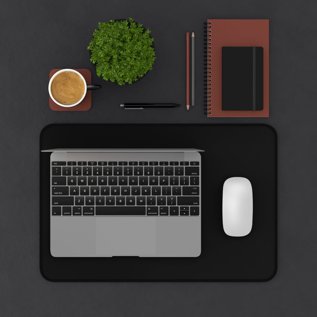 Fuel Your Fire Motivational Desk Mat - Large Extended Mouse Pad, Productivity Desk Pad, Gaming Mousepad, Office Setup Motivation