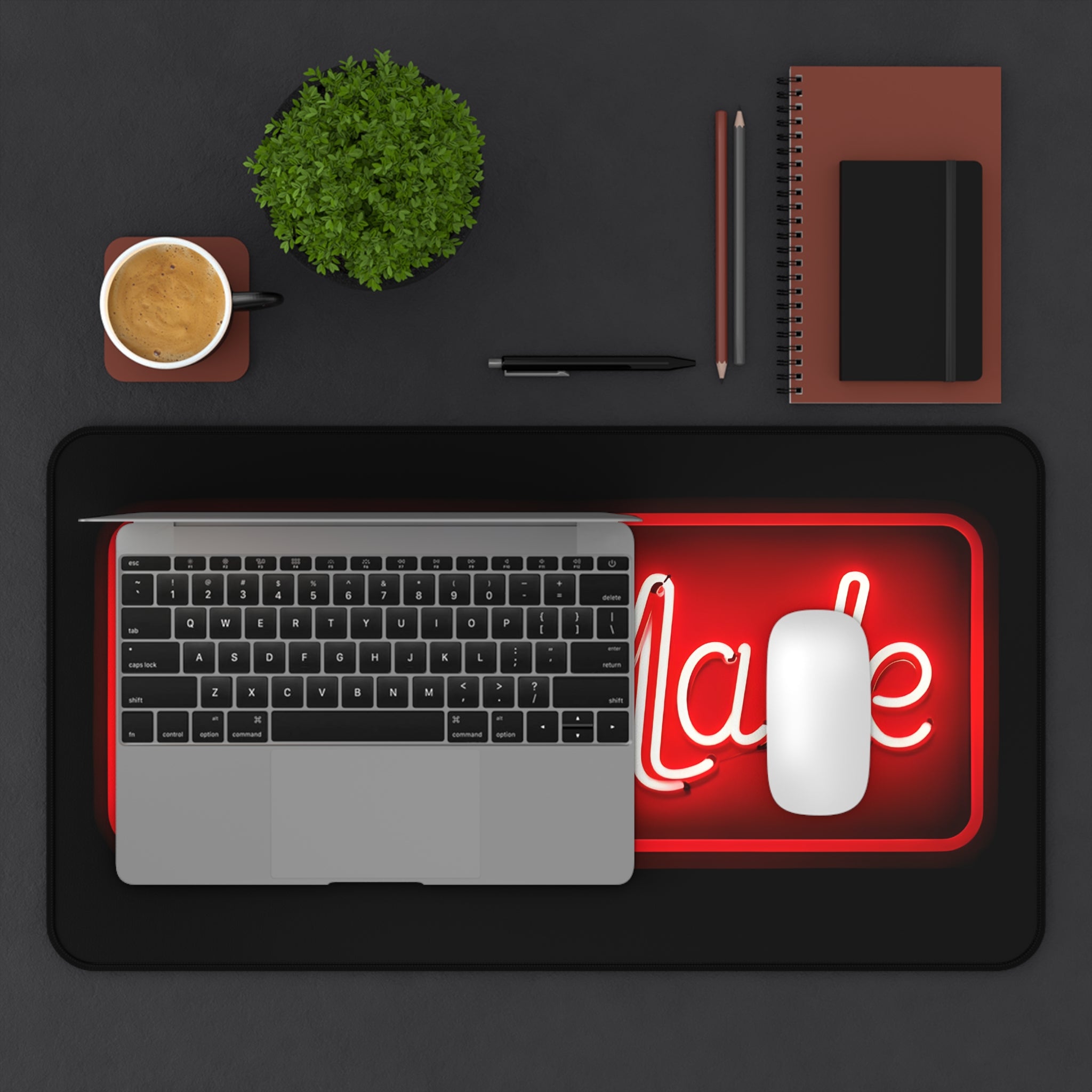 Self Made Desk Mat – Motivational Desk Pad – Entrepreneur Desk Setup – Gaming Mouse Pad – Hustle Mindset Office Desk Mat – Workspace Motivation