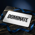Dominate Desk Mat – Customizable Motivational Work & Gaming Mat