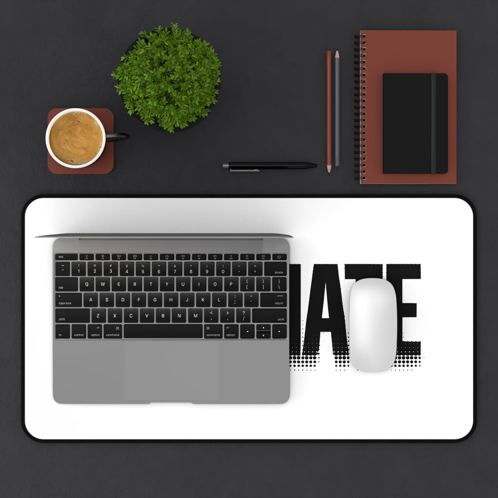 Dominate Desk Mat – Customizable Motivational Work & Gaming Mat