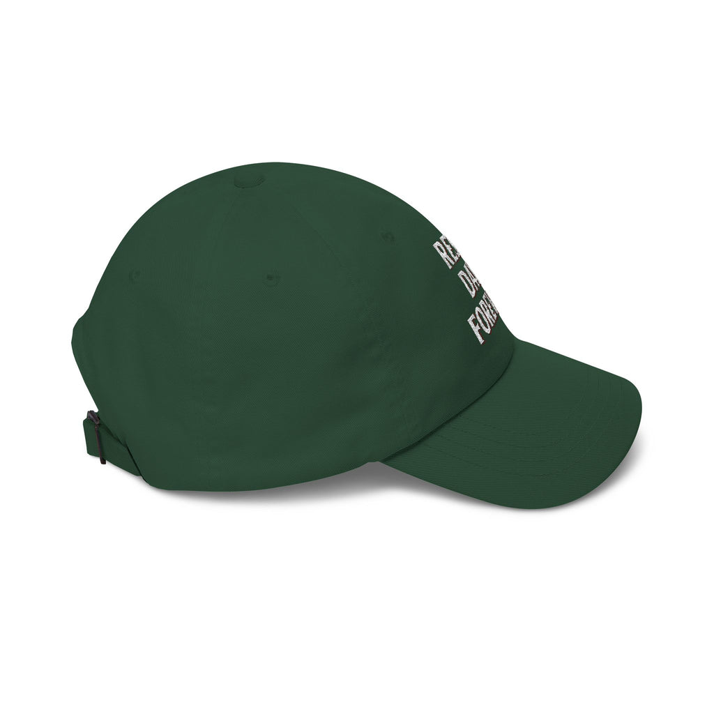 Rest Day Forever Classic Dad Cap | Minimalist Embroidered Fitness & Lifestyle Hat