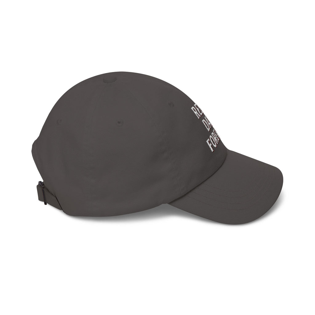 Rest Day Forever Classic Dad Cap | Minimalist Embroidered Fitness & Lifestyle Hat
