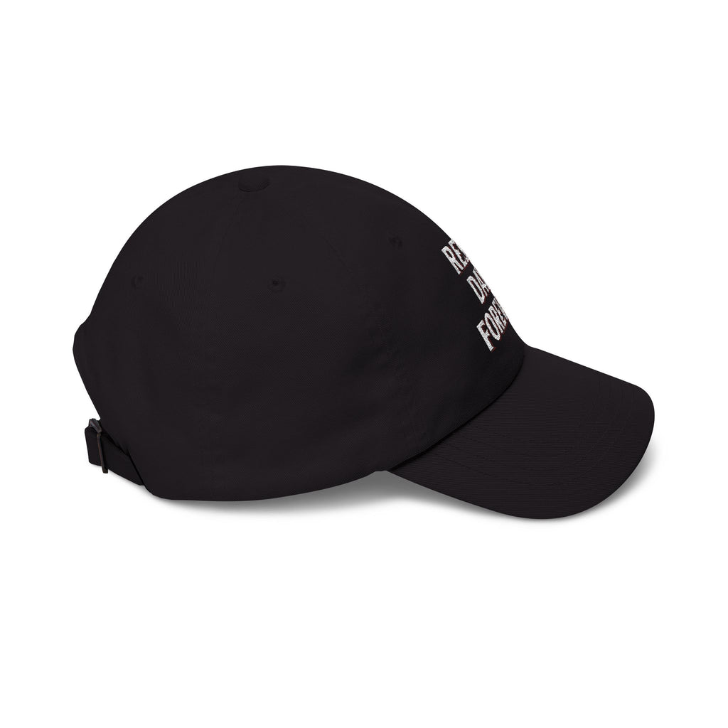 Rest Day Forever Classic Dad Cap | Minimalist Embroidered Fitness & Lifestyle Hat