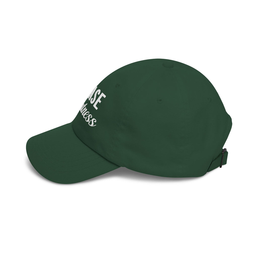 Chase Greatness Embroidered Dad Cap – 100% Cotton Motivational Gym Hat